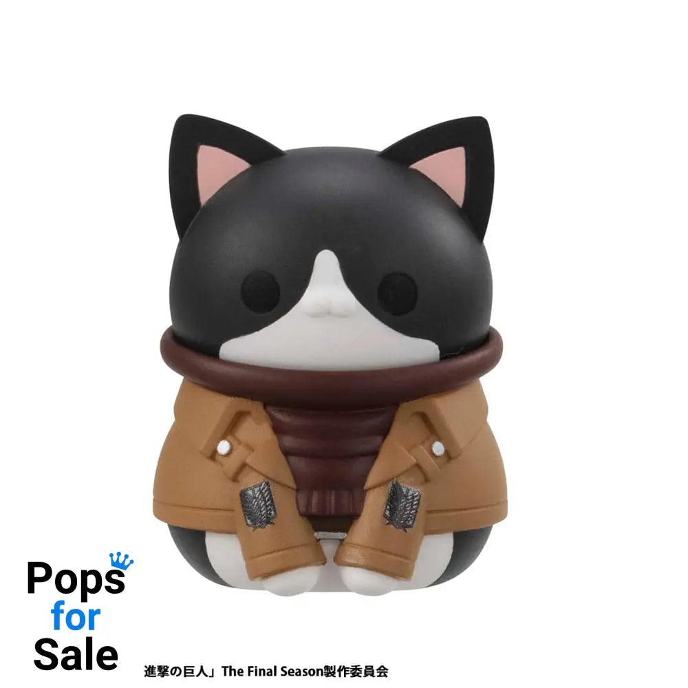 Attack on Titan Mega Cat Project Attack on Tinyan Trading Figures Gathering Scout Regiment danyan! 3 cm Assortment (8)