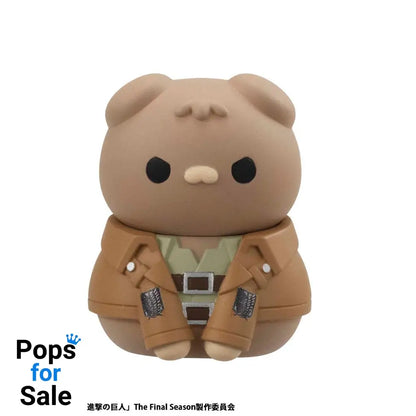 Attack on Titan Mega Cat Project Attack on Tinyan Trading Figures Gathering Scout Regiment danyan! 3 cm Assortment (8)