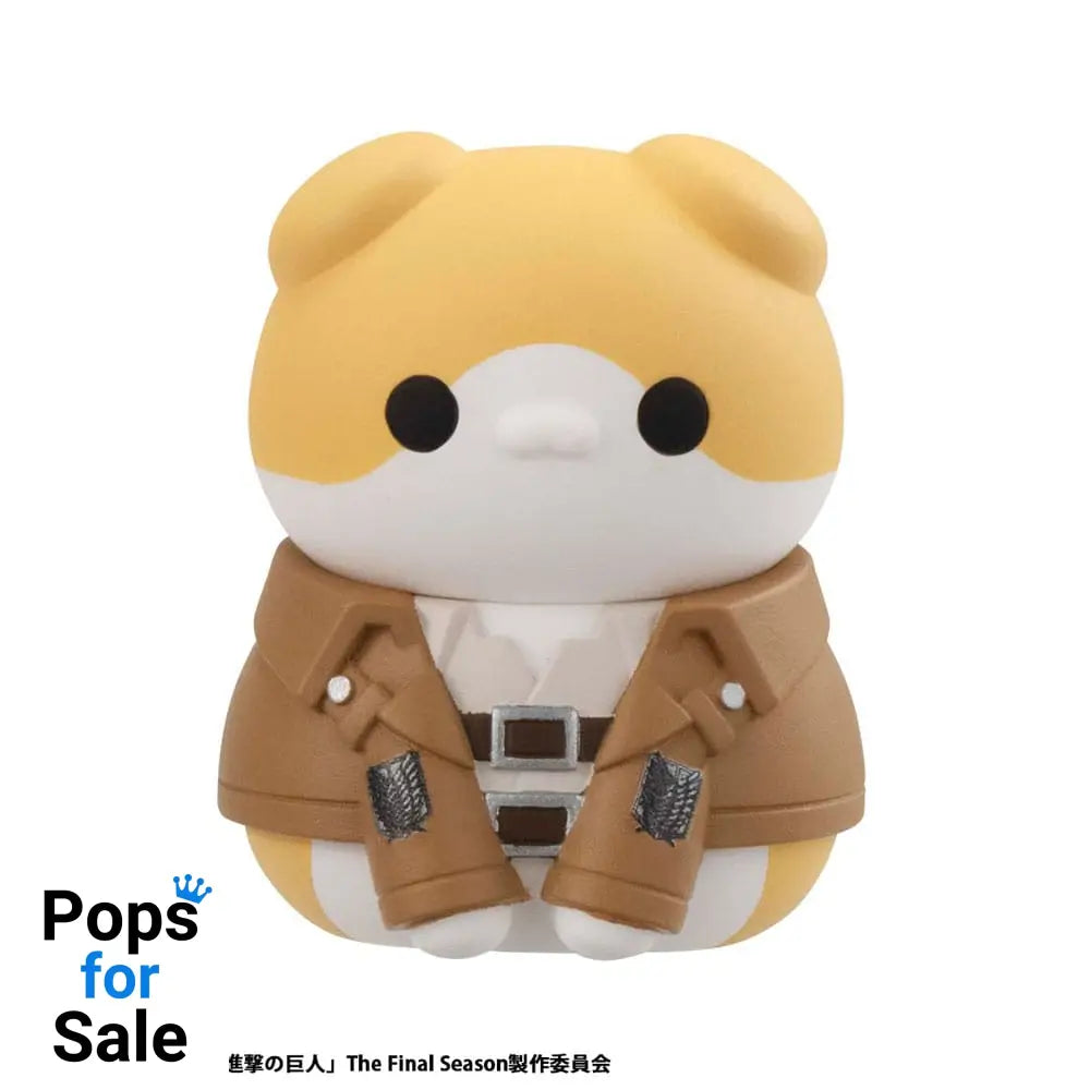 Attack on Titan Mega Cat Project Attack on Tinyan Trading Figures Gathering Scout Regiment danyan! 3 cm Assortment (8)