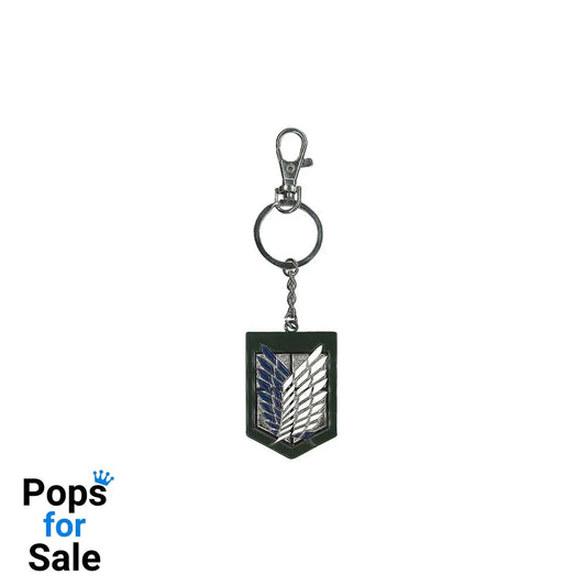 Attack on Titan Metal Keychain Logo 7 cm Keyrings
