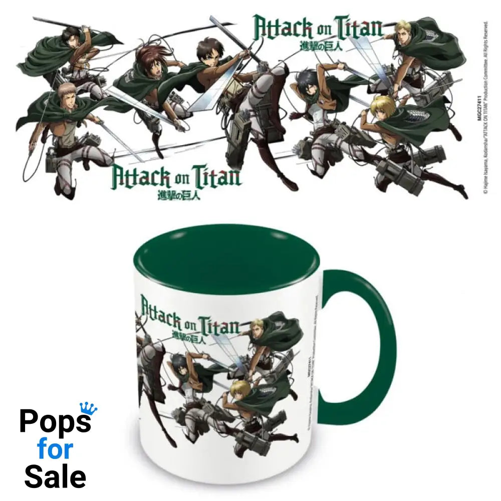 Attack on Titan Mug Characters Season 3 Cups & Mugs