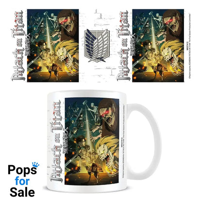 Attack on Titan Mug Special Ops Squad vs Titans Cups & Mugs