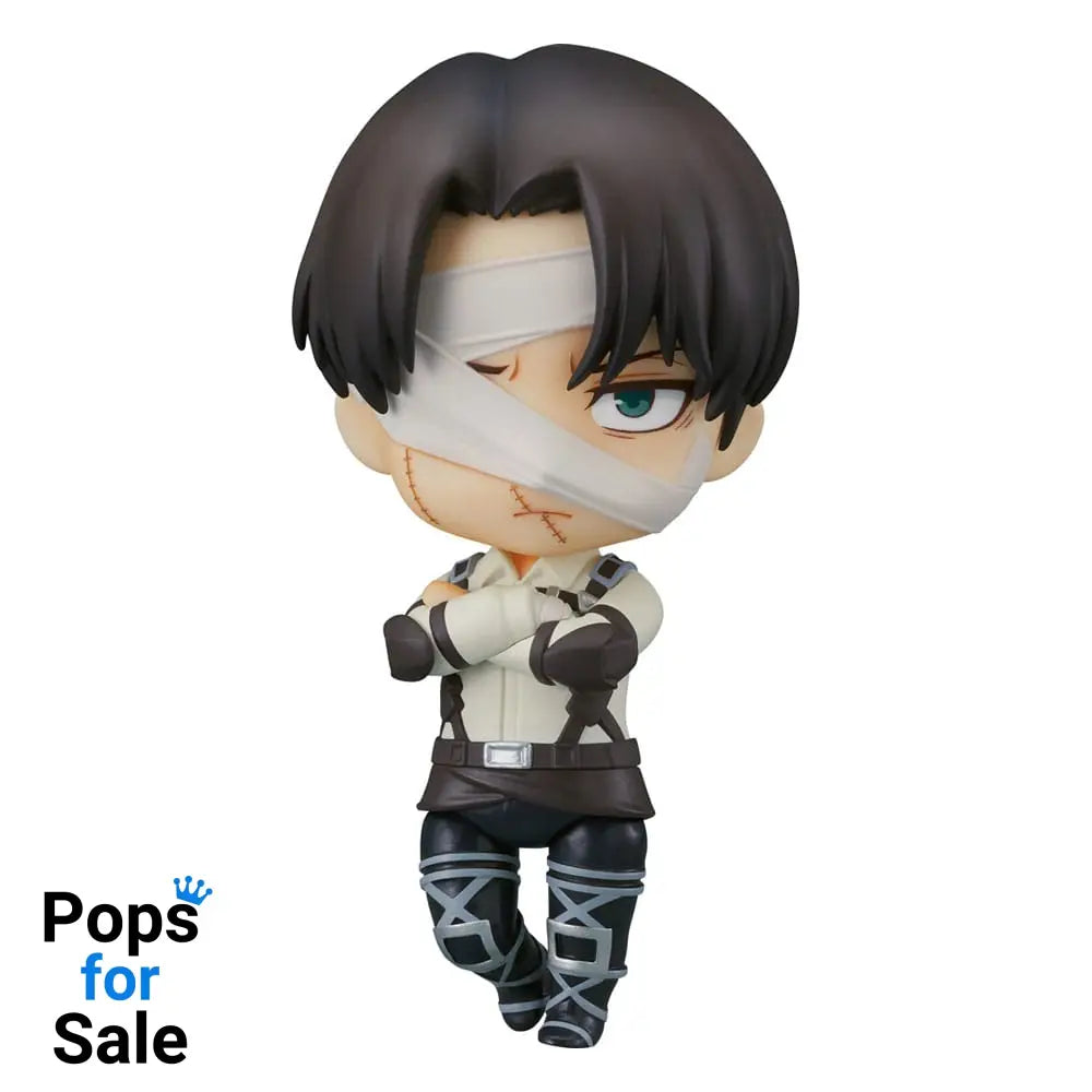 Attack on Titan Nendoroid Action Figure Levi Ackerman: The Final Season Ver. 10 cm Action figures