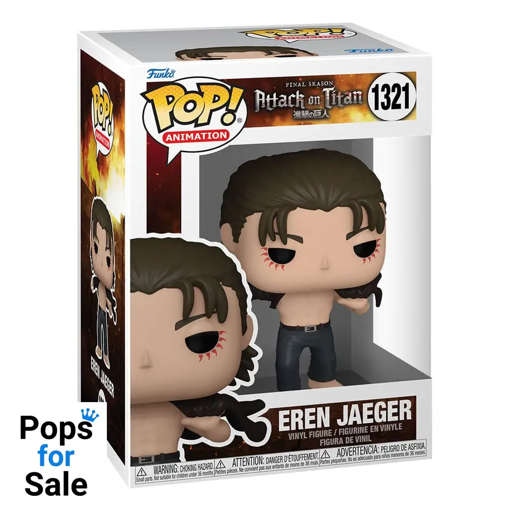 Attack on Titan POP! Animation Vinyl Figure Eren Jeager 9 cm