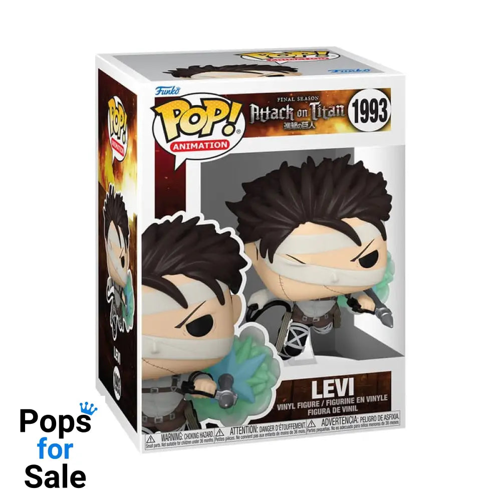 Attack on Titan POP! Animation Vinyl Figure Levi (SP-1) 9 cm