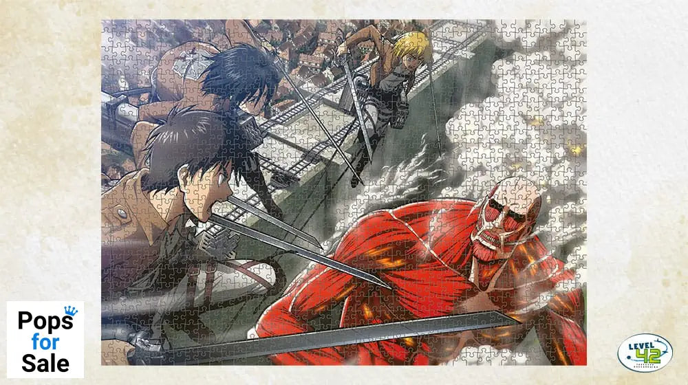 Attack on Titan Puzzle Fight (1000 pieces)