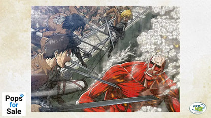 Attack on Titan Puzzle Fight (1000 pieces)