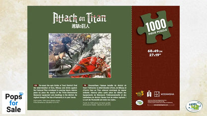 Attack on Titan Puzzle Fight (1000 pieces) Puzzles
