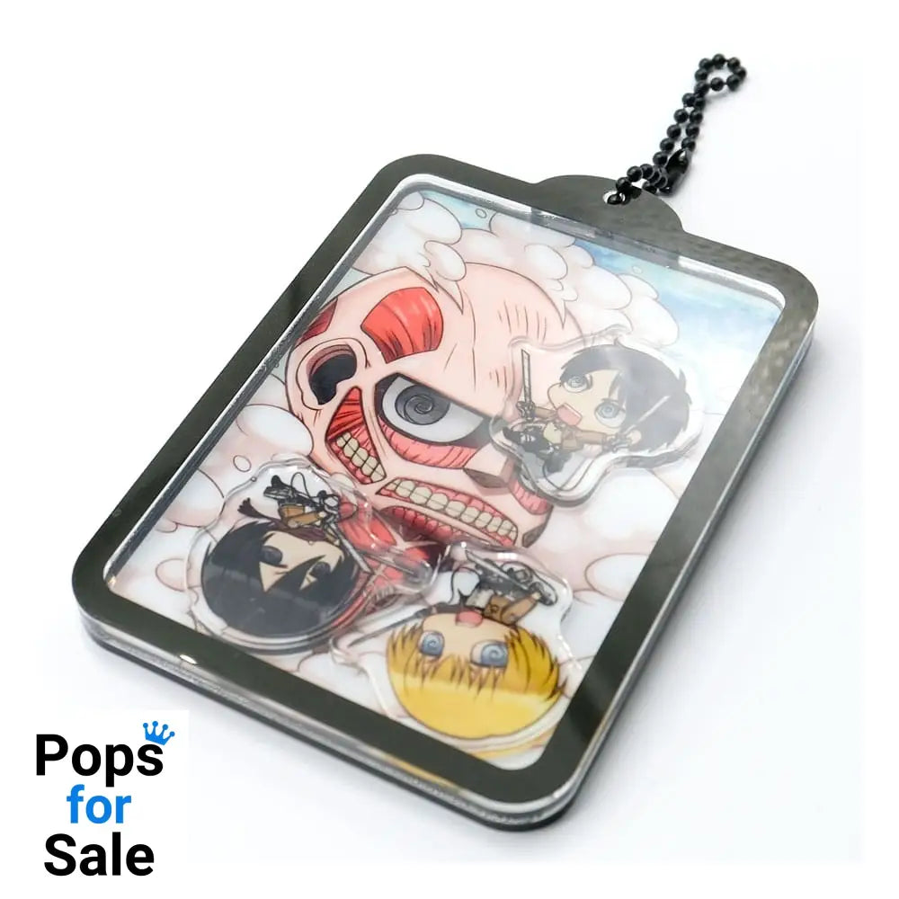 Attack on Titan Shaker Acrylic Keychain Kawaii Attack!
