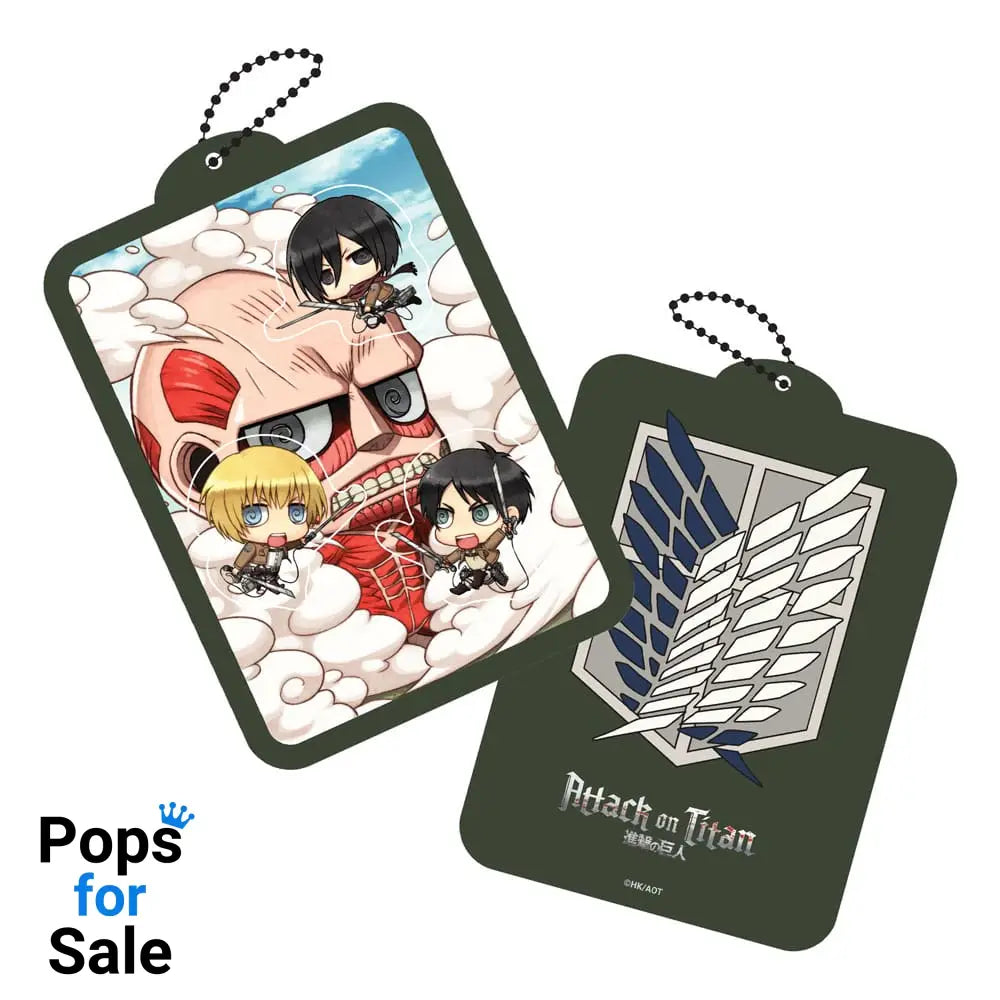 Attack on Titan Shaker Acrylic Keychain Kawaii Attack!