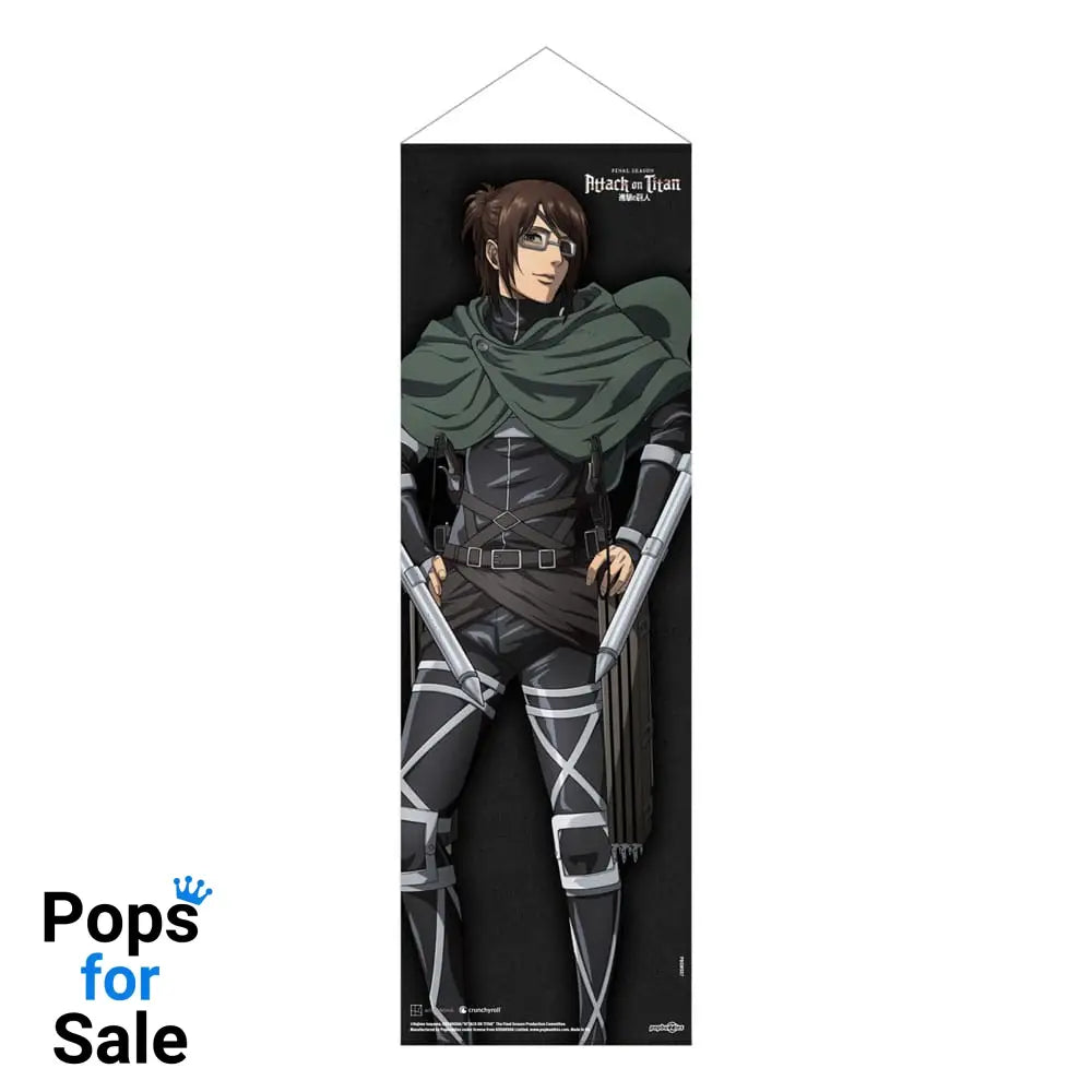 Attack on Titan: The Final Season Slim Wallscroll Hange Zoë 30 x 90 cm Posters & Wallscrolls