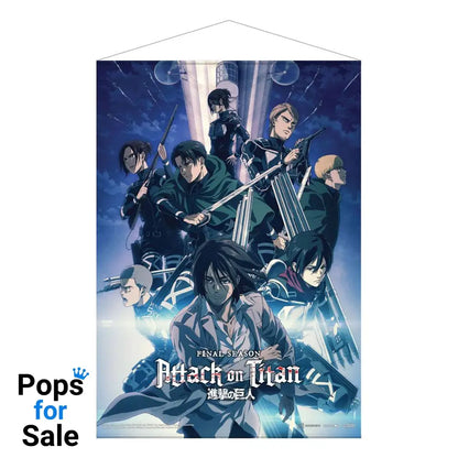 Attack on Titan: The Final Season Wallscroll Part 1 Key Visual 2 50 x 70 cm