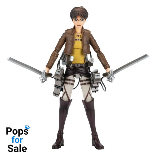 Attack on Titan Total Anime Action Figure Eren Jaeger 17 cm