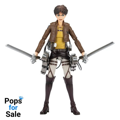 Attack on Titan Total Anime Action Figure Eren Jaeger 17 cm Statues