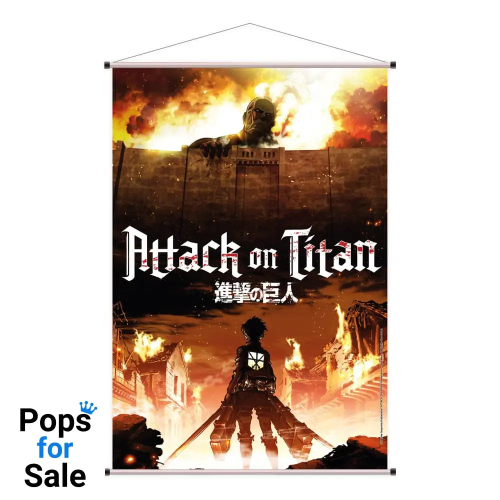 Attack on Titan Wallscroll Colossal Titan 60 x 90 cm