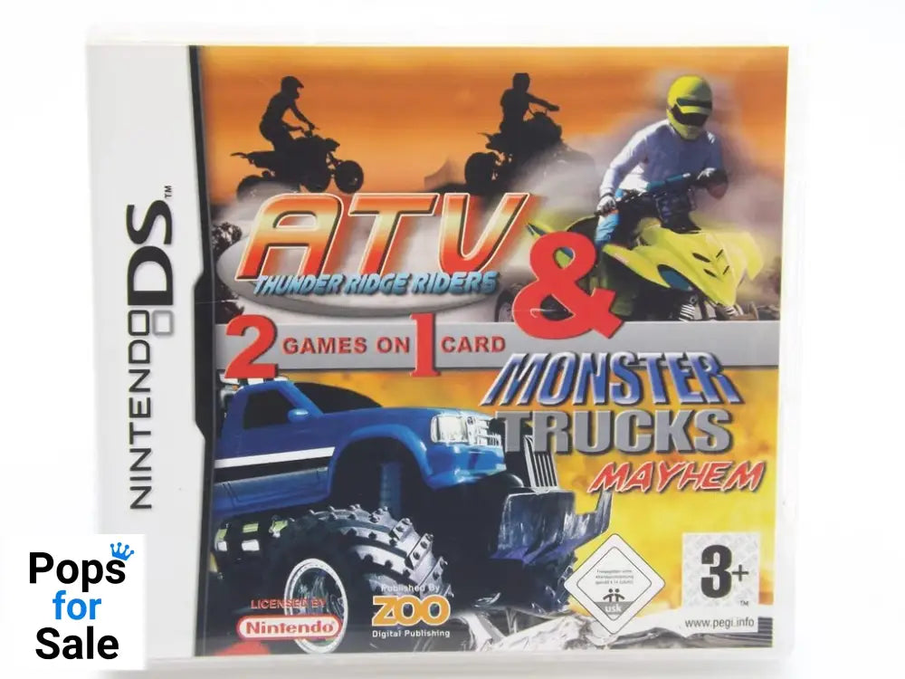 ATV & Monster Trucks Compilation for Nintendo DS - Just Cartridge