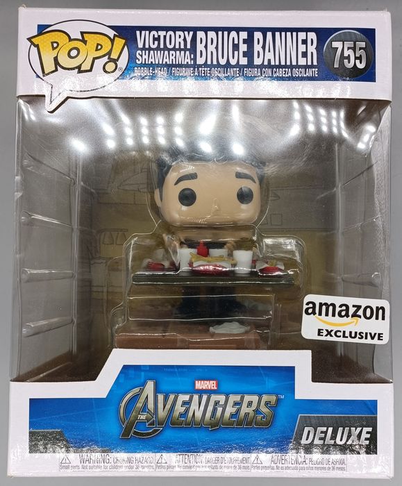 755 Victory Shawarma: Bruce Banner Deluxe Marvel - Damaged Box Funko POP