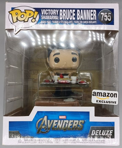 755 Victory Shawarma: Bruce Banner Deluxe Marvel - Damaged Box Funko POP