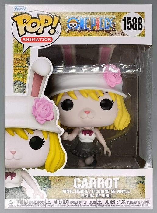 1588 Carrot with Hat - One Piece - Brand New Funko POP