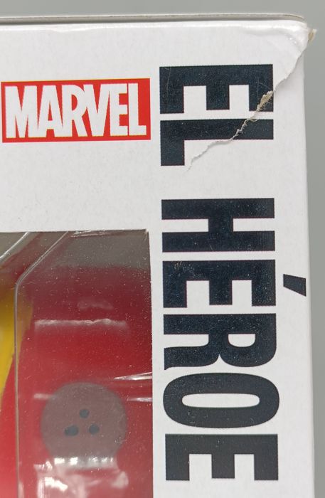 709 El Heroe Invicto (Iron Man) - Marvel Luchadores - Box Damaged Funko POP