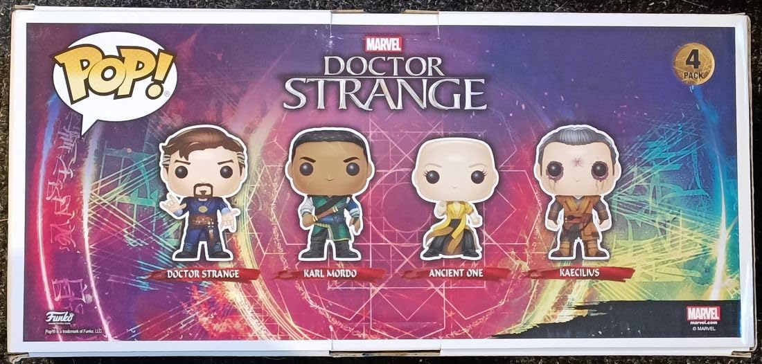 [4 Pack] Doctor Strange Marvel Disney Store Limited 4000 Pc Funko POP