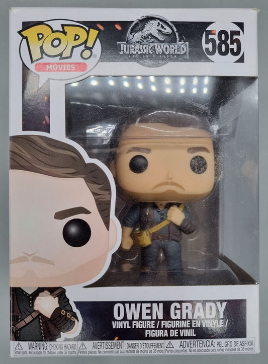 #585 Owen Grady - Jurassic World Fallen Kingdom Funko POP
