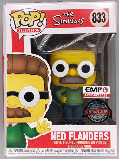 #833 Ned Flanders - The Simpsons - Box Damaged Funko POP