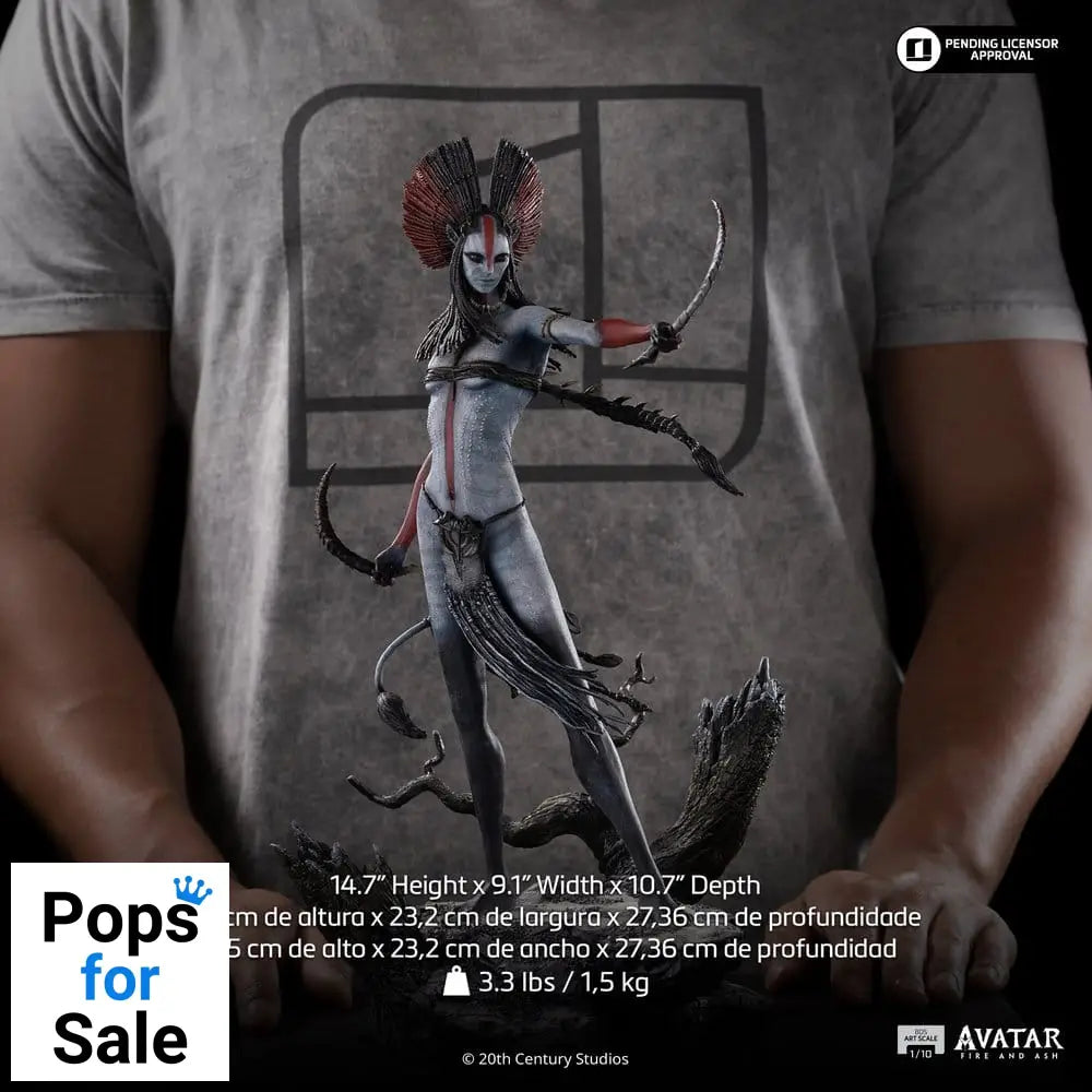 Avatar 3: Fire and Ash Art Scale Statue 1/10 Varang 38 cm