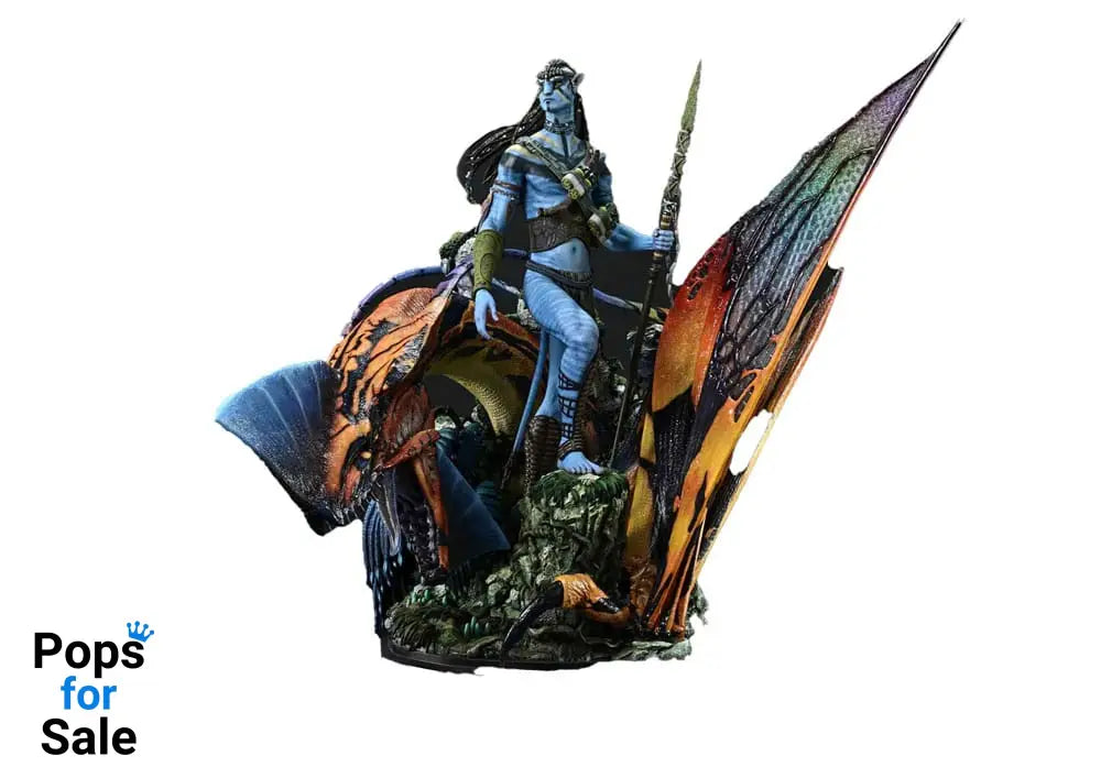 Avatar (Film) Real Elite Masterline Series Statue 1/4 Jake Sully & The Great Leonopteryx 87 cm