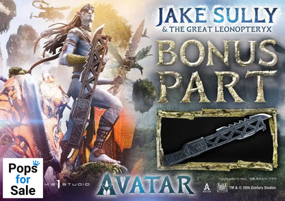 Avatar (Film) Real Elite Masterline Series Statue 1/4 Jake Sully & The Great Leonopteryx Deluxe Bonus Ver. 87 cm