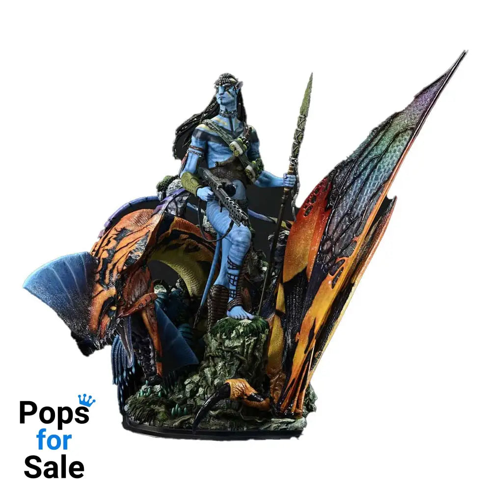 Avatar (Film) Real Elite Masterline Series Statue 1/4 Jake Sully & The Great Leonopteryx Deluxe Ver. 87 cm