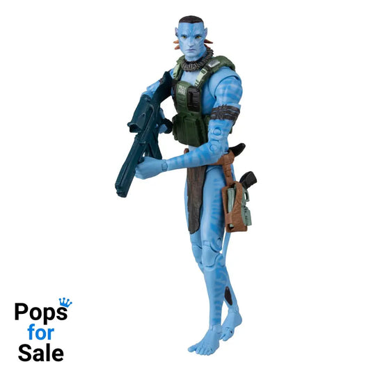 Avatar: Fire and Ash Action Figure Quaritch (Ash Recom) (Gold Label) 18 cm