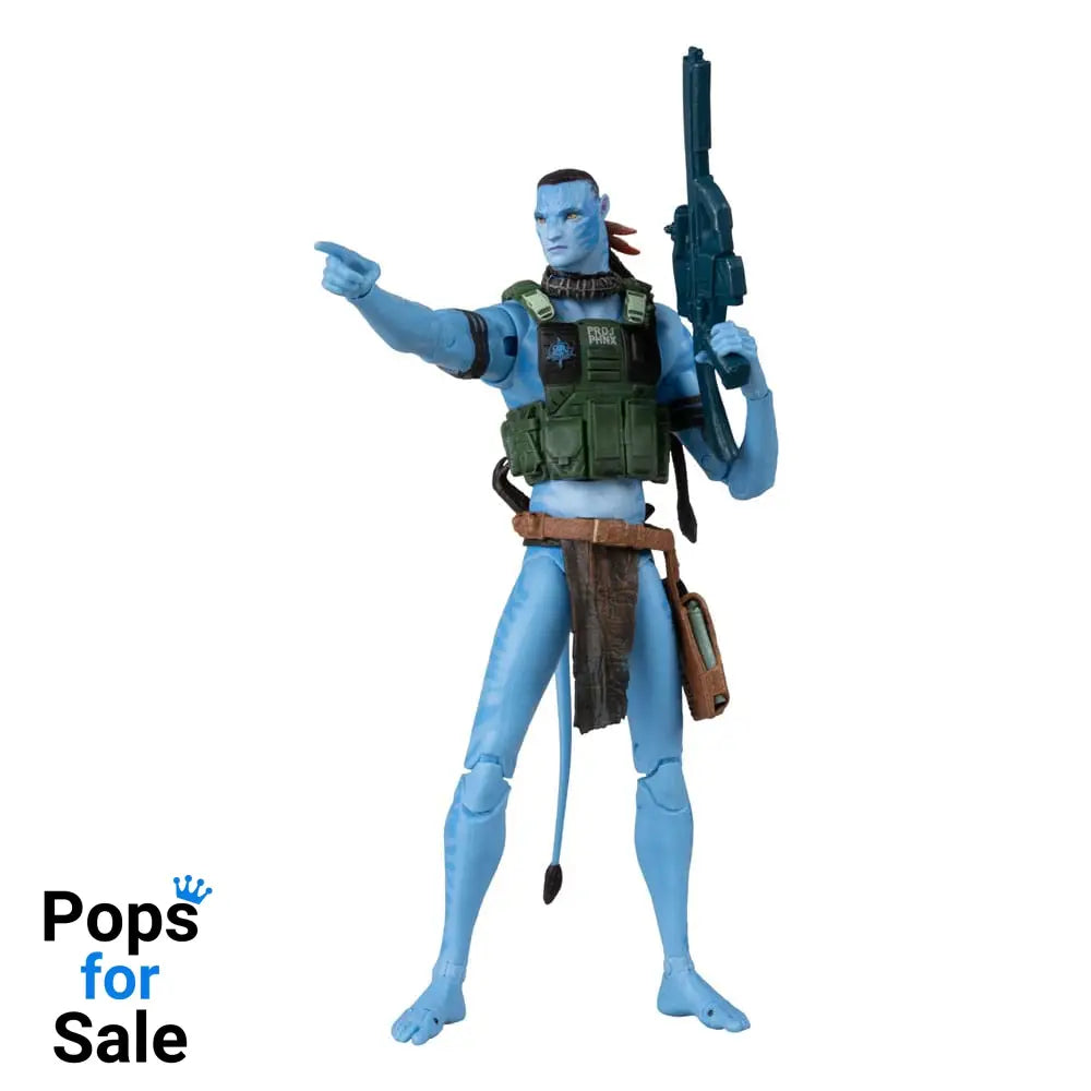 Avatar: Fire and Ash Action Figure Quaritch (Ash Recom) (Gold Label) 18 cm