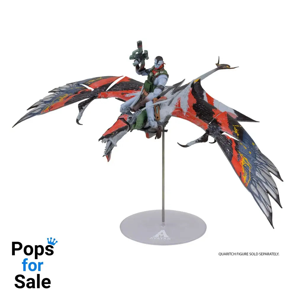 Avatar: Fire and Ash Action Figure Quaritch's new Banshee