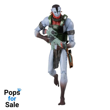 Avatar: Fire and Ash Action Figure Recom Quaritch (Ash Warrior) 18 cm