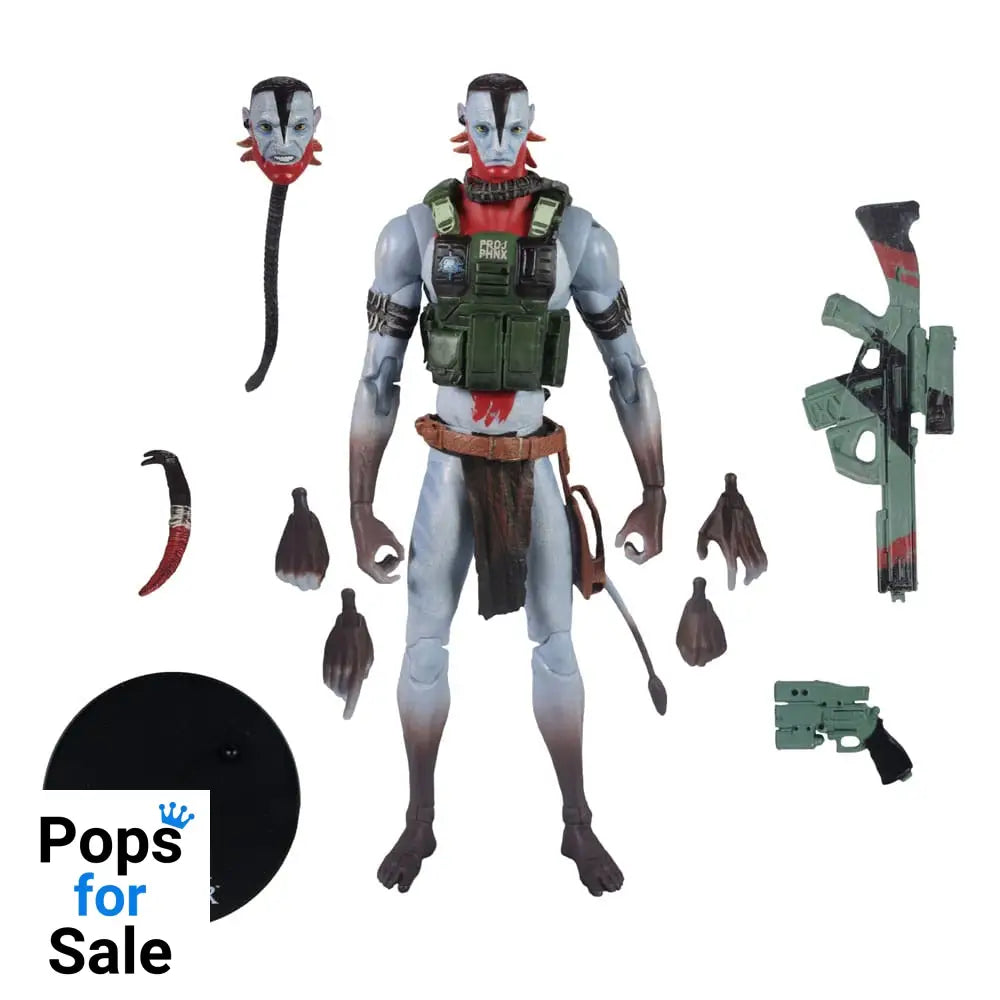 Avatar: Fire and Ash Action Figure Recom Quaritch (Ash Warrior) 18 cm Action figures