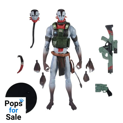 Avatar: Fire and Ash Action Figure Recom Quaritch (Ash Warrior) 18 cm Action figures