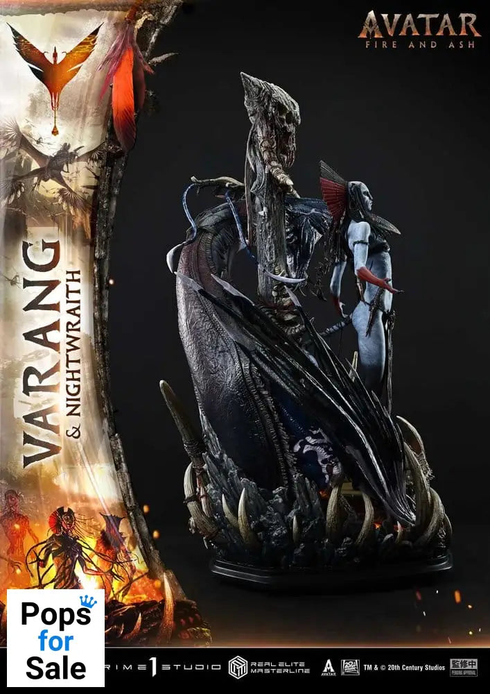 Avatar: Fire and Ash (Film) Real Elite Masterline Series Statue 1/4 Varang & Nightwraith Avatar Legacy Collection 96 cm