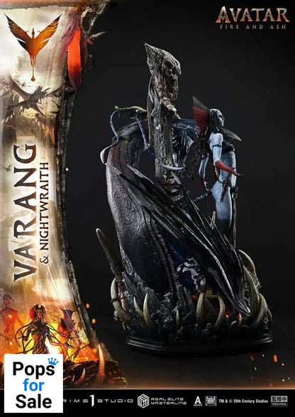 Avatar: Fire and Ash (Film) Real Elite Masterline Series Statue 1/4 Varang & Nightwraith Avatar Legacy Collection 96 cm