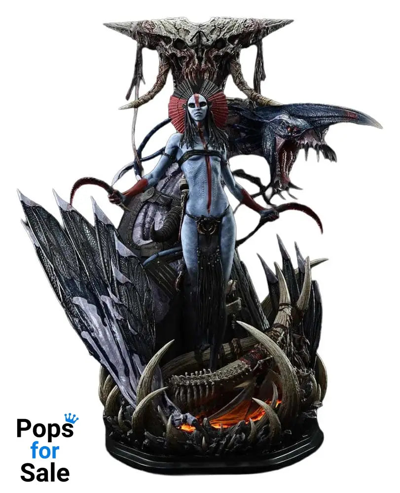 Avatar: Fire and Ash (Film) Real Elite Masterline Series Statue 1/4 Varang & Nightwraith Avatar Legacy Collection Bonus Version 96 cm