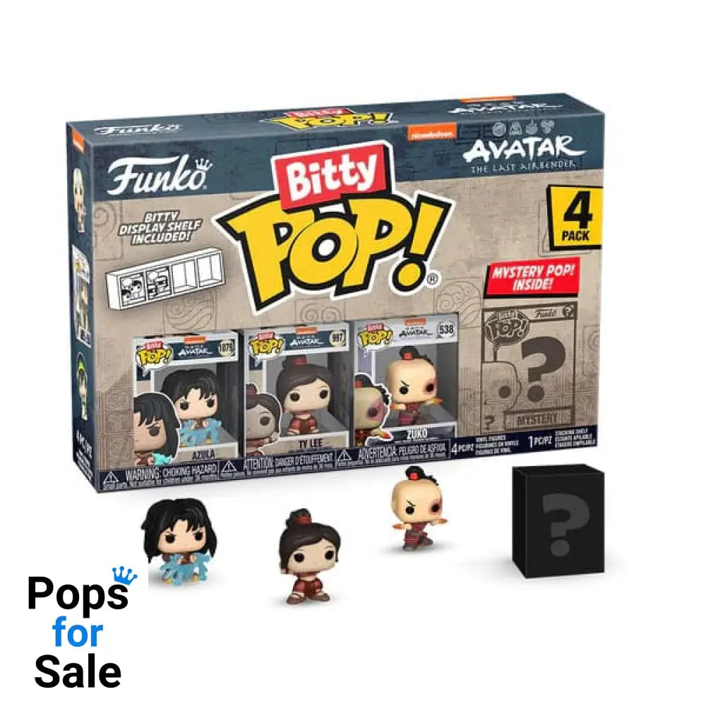 Avatar The Last Airbender Bitty POP! Vinyl Figure 4-Pack Azula 2,5 cm Funko POP Mini-figures