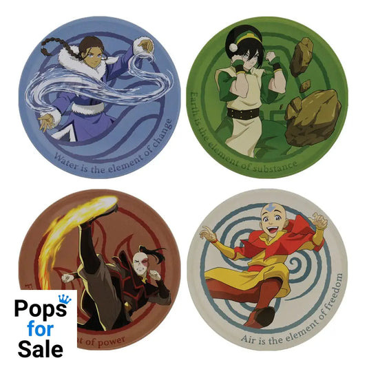 Avatar The Last Airbender Coaster 4-Pack