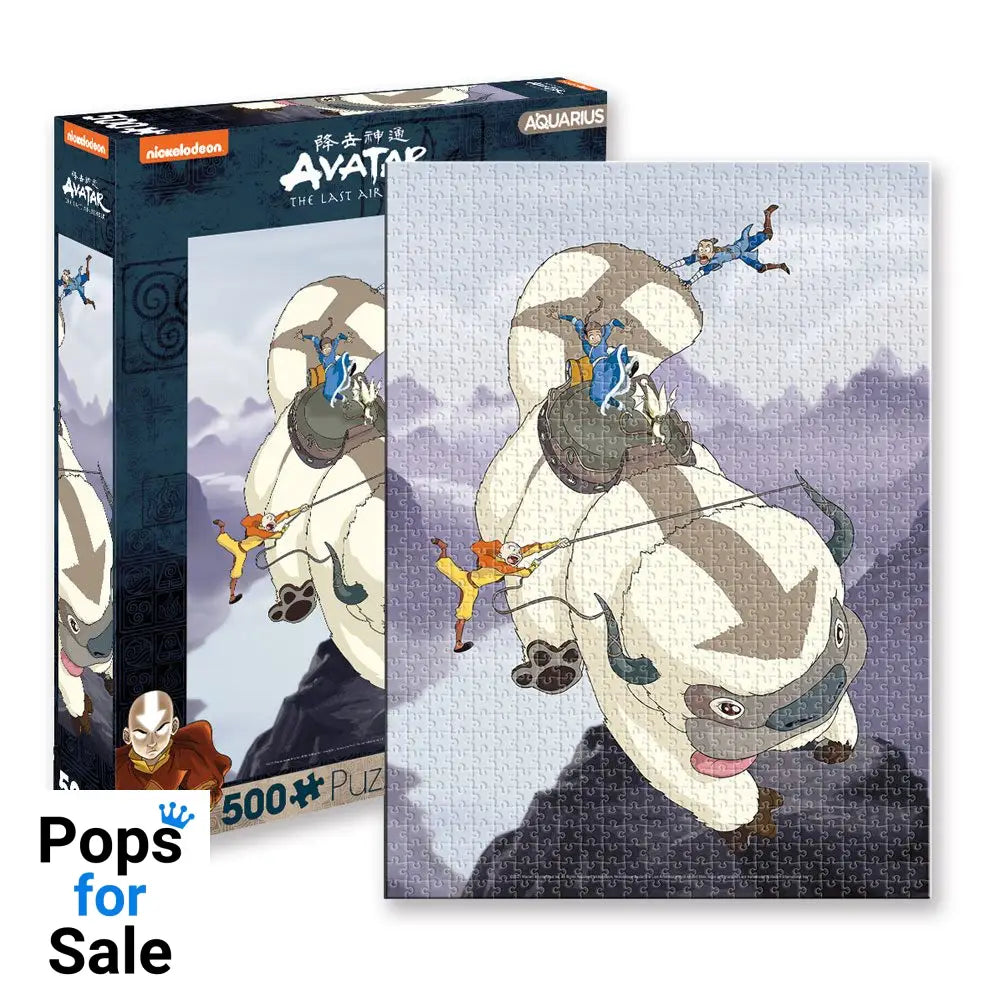 Avatar: The Last Airbender Jigsaw Puzzle Appa and Gang (500 pieces) Puzzles