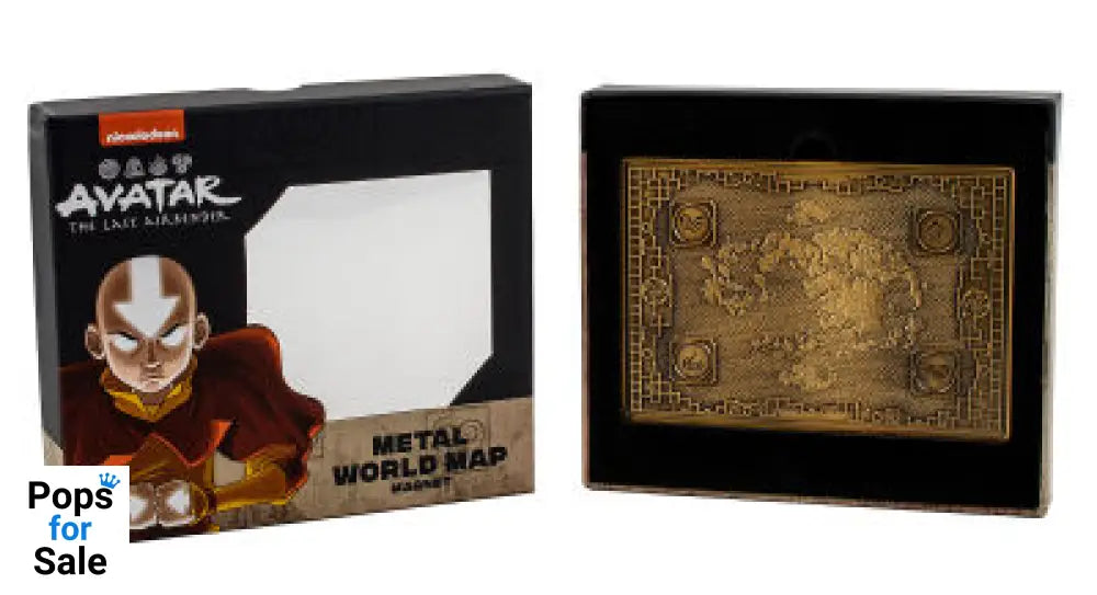 Avatar The Last Airbender: Metal World Map