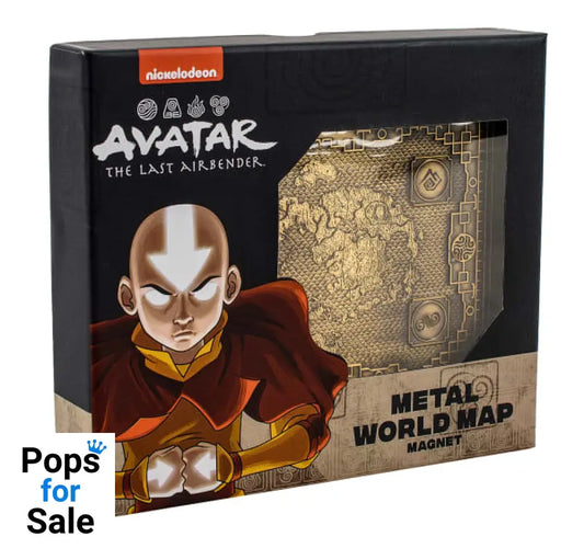 Avatar The Last Airbender: Metal World Map