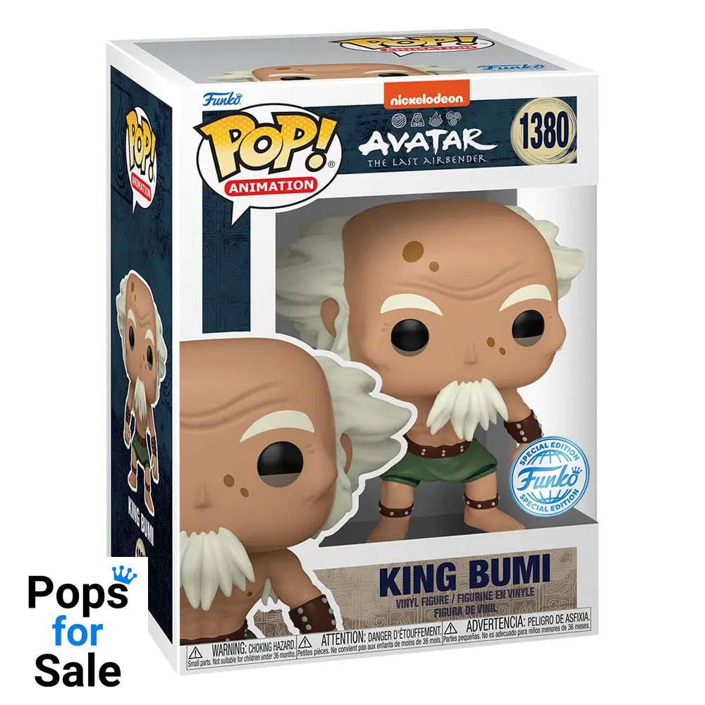 Avatar The Last Airbender POP! Animation Vinyl Figure King Bumi 9 cm