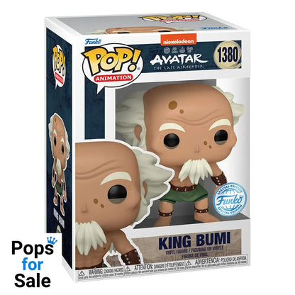 Avatar The Last Airbender POP! Animation Vinyl Figure King Bumi 9 cm