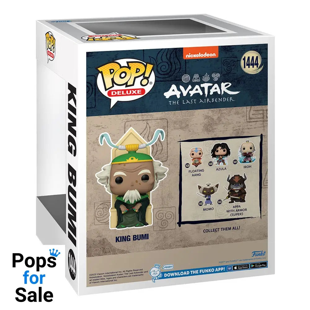 Avatar The Last Airbender POP! Deluxe Vinyl Figure King Bumi 9 cm