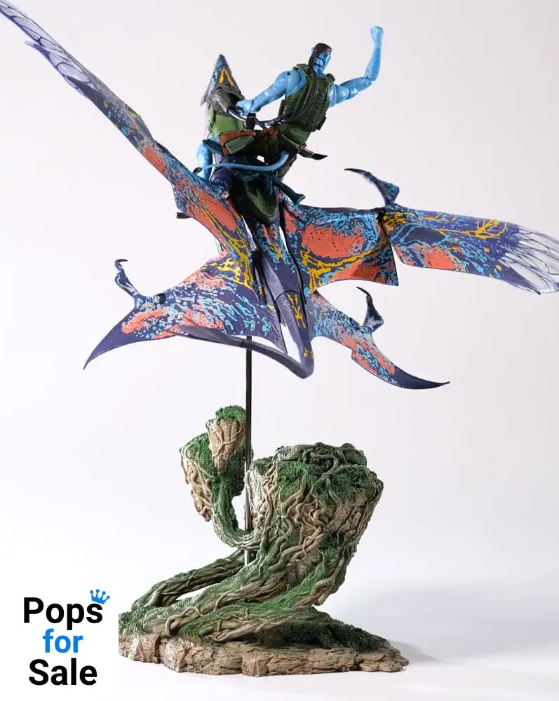 Avatar: The Way of Water Action Figure Recom Quaritch & RDA Banshee (Gold Label)