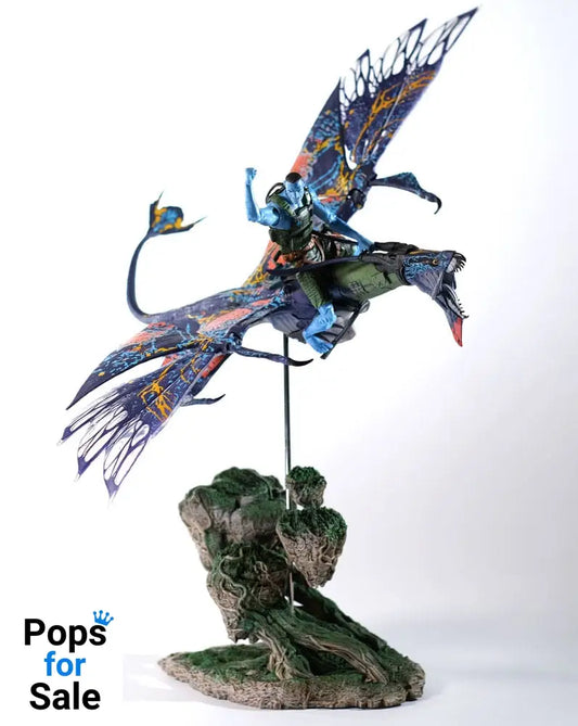 Avatar: The Way of Water Action Figure Recom Quaritch & RDA Banshee (Gold Label)